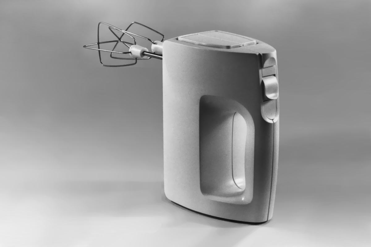Rührgerät (Serienmodell) . EGS (Produkt Design: Andreas Kuhrt 1986)