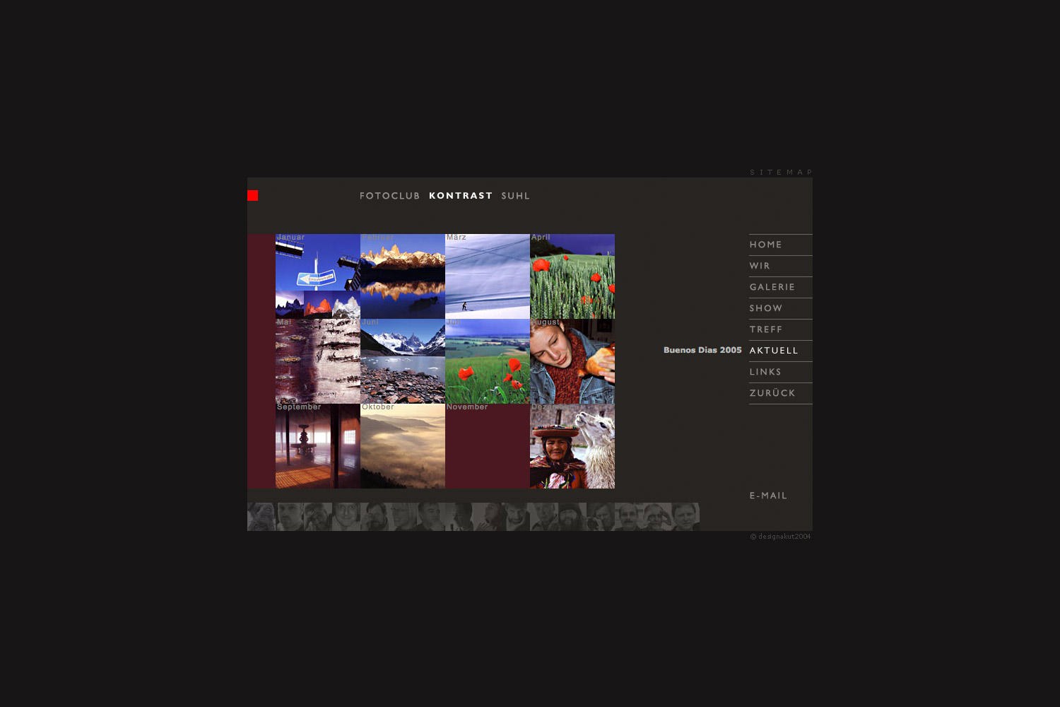 Bilder des Monats 2005 . Fotoclub Kontrast Suhl . Website (Web Design: Designakut 2006)
