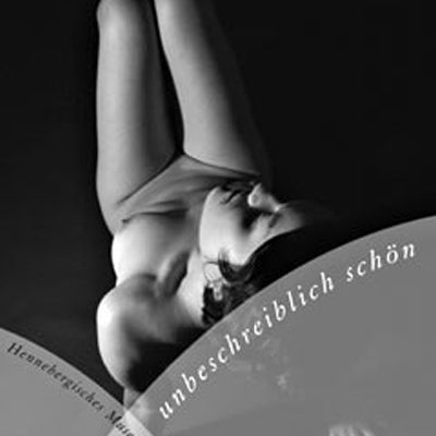 Plakat zur Fotoausstellung "unbeschreiblich schön" . Fotografie Karl-Heinz Richter & Claus Gebhardt . Kloster Veßra 2004 (Grafikdesign: Andreas Kuhrt, Foto: Claus Gebhardt)