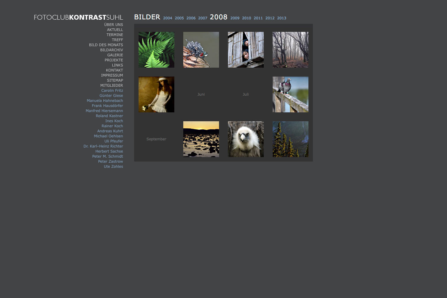 2009-Website-Fotoclub-Kontrast-Suhl-Bild-des-Monats-2008 Bilder des Monats 2008 . Fotoclub Kontrast Suhl . Website (Web Design: Designakut 2009)