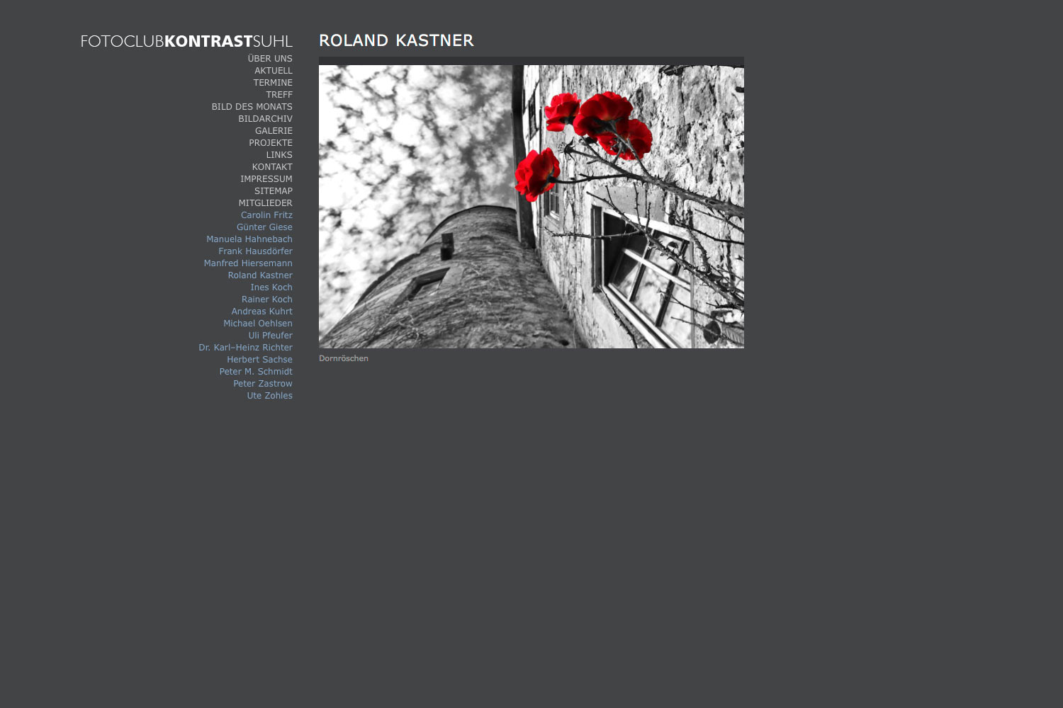 2009-Website-Fotoclub-Kontrast-Suhl-Mitglieder-Roland-Kastner Mitglieder: Roland Kastner . Fotoclub Kontrast Suhl . Website (Web Design: Designakut 2009)