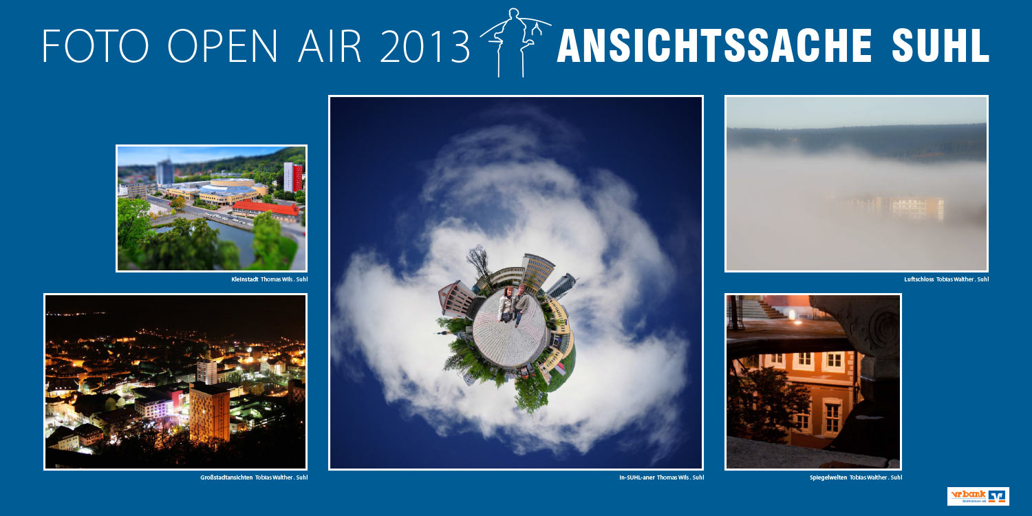 Ausstellung Ansichtssache Suhl (Fotos: Thomas Wils, Tobias Walther) . Stadt Suhl . 2013