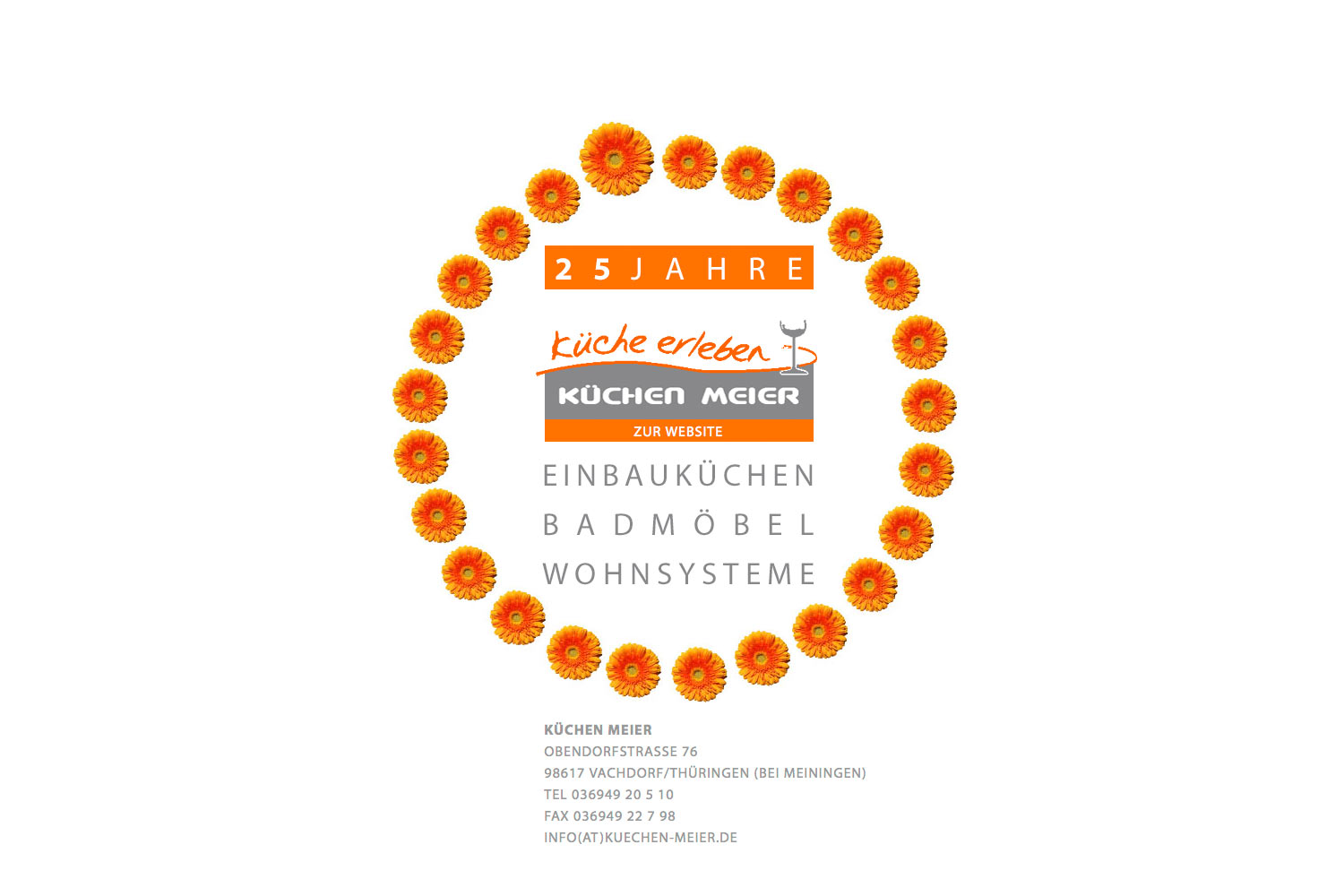 Startseite . Küchen Meier Vachdorf . Website . 2015