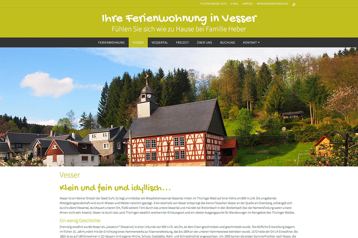 2016-17-website-fewo-in-vesser-07 Website fewo.in-vesser.de (Familie Heber) . Vesser . WordPress + WP-Theme Nirvana