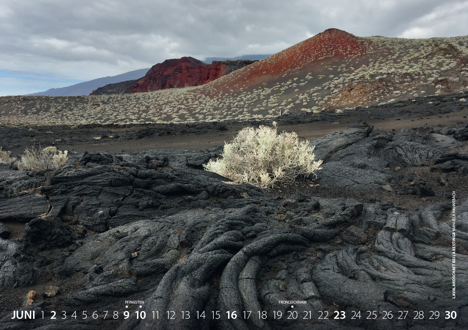 Kalender Fotografie El Hierro 2019: Lavalandschaft bei La Restinga (Foto: Manuela Hahnebach 2018)