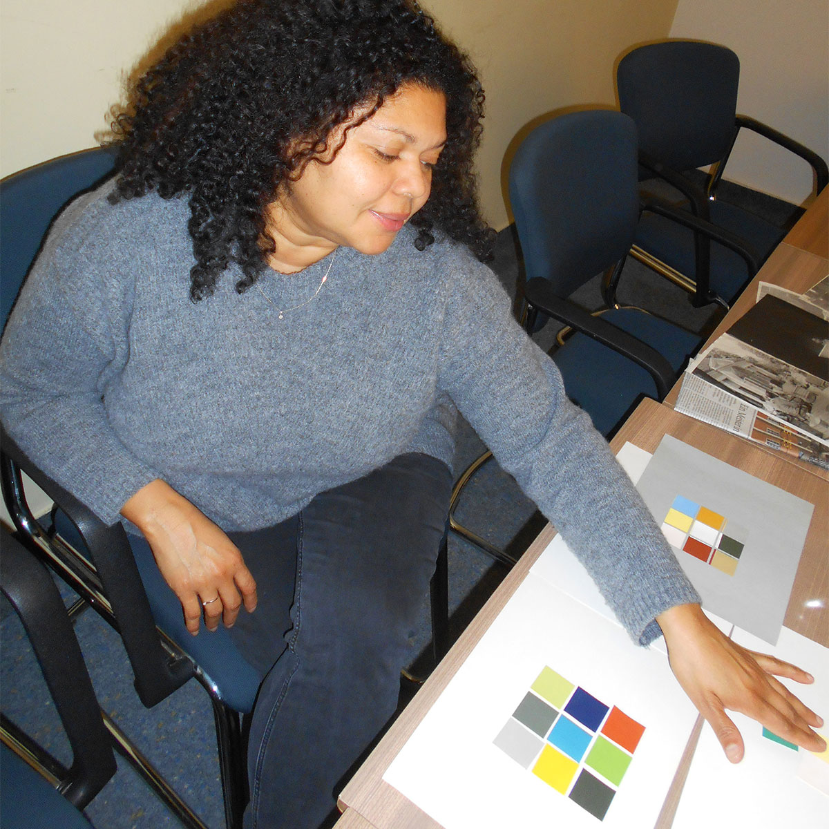 Seminargruppentreffen 2019 im "Haus des Volkes" Probstzella: Farbklänge (Foto: Thomas Hofmann)