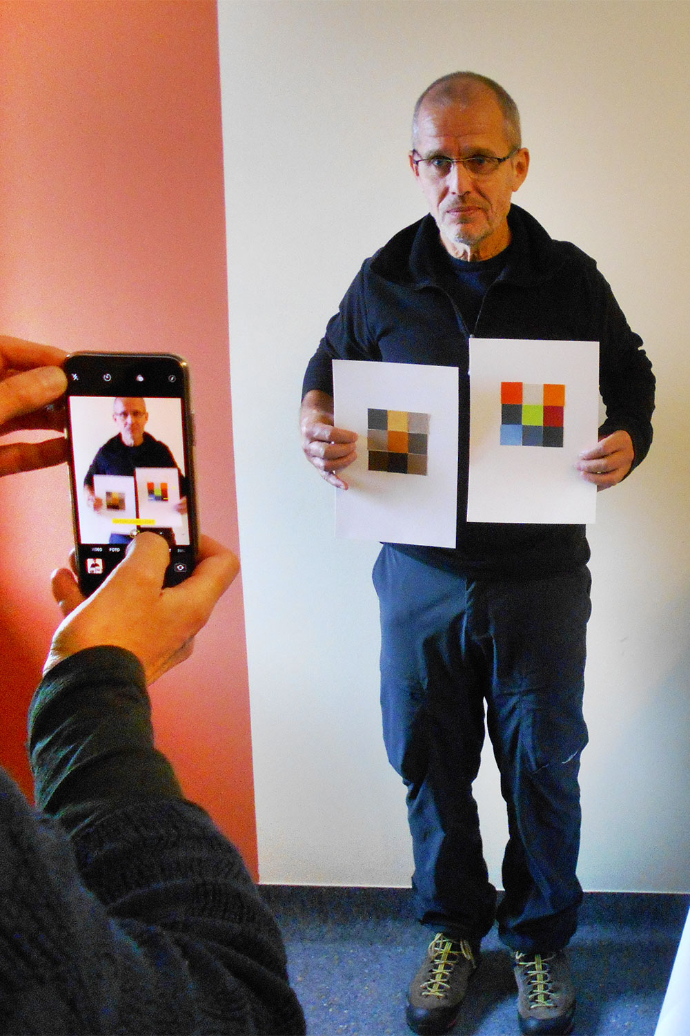 Seminargruppentreffen 2019 im "Haus des Volkes" Probstzella: Farbklänge, Bernd Glier (Foto: Thomas Hofmann)