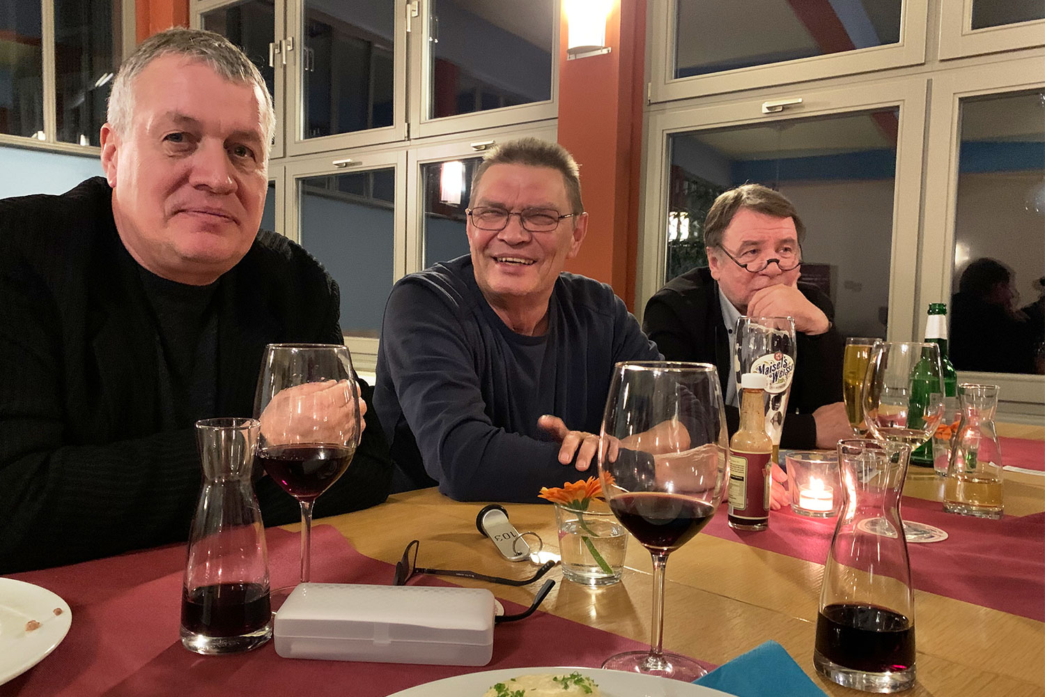 Seminargruppentreffen 2019 im "Haus des Volkes" Probstzella: Feierabend (Foto: Manuela Hahnebach)