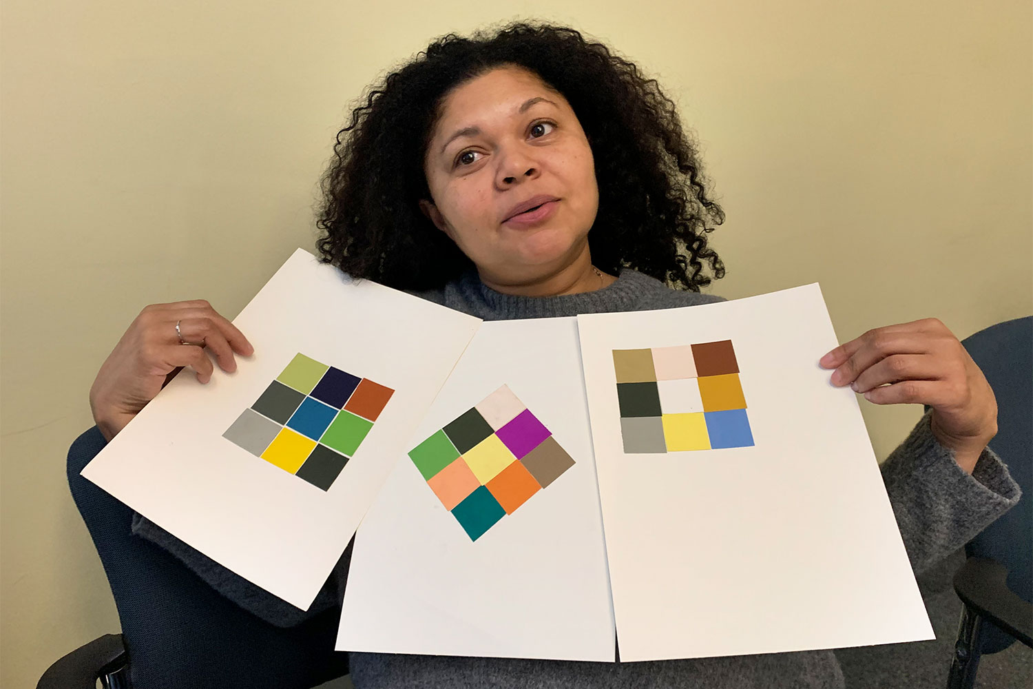 Seminargruppentreffen 2019 im "Haus des Volkes" Probstzella: Farbklänge (Foto: Manuela Hahnebach)