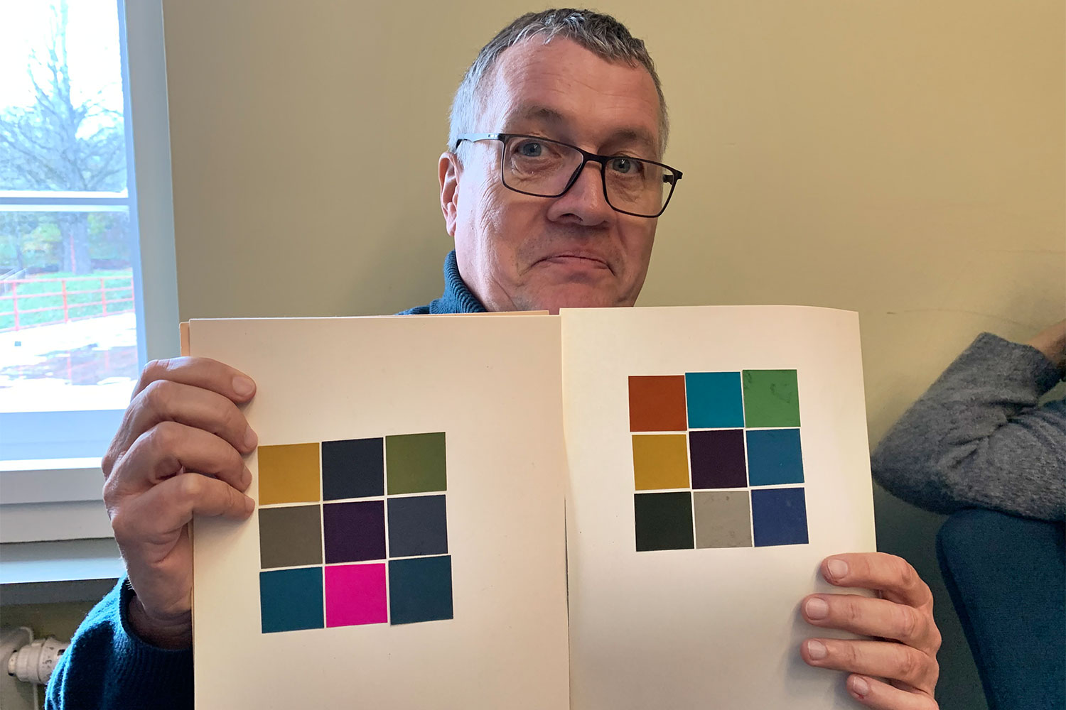 Seminargruppentreffen 2019 im "Haus des Volkes" Probstzella: Farbklänge, Thomas Hofmann (Foto: Manuela Hahnebach)