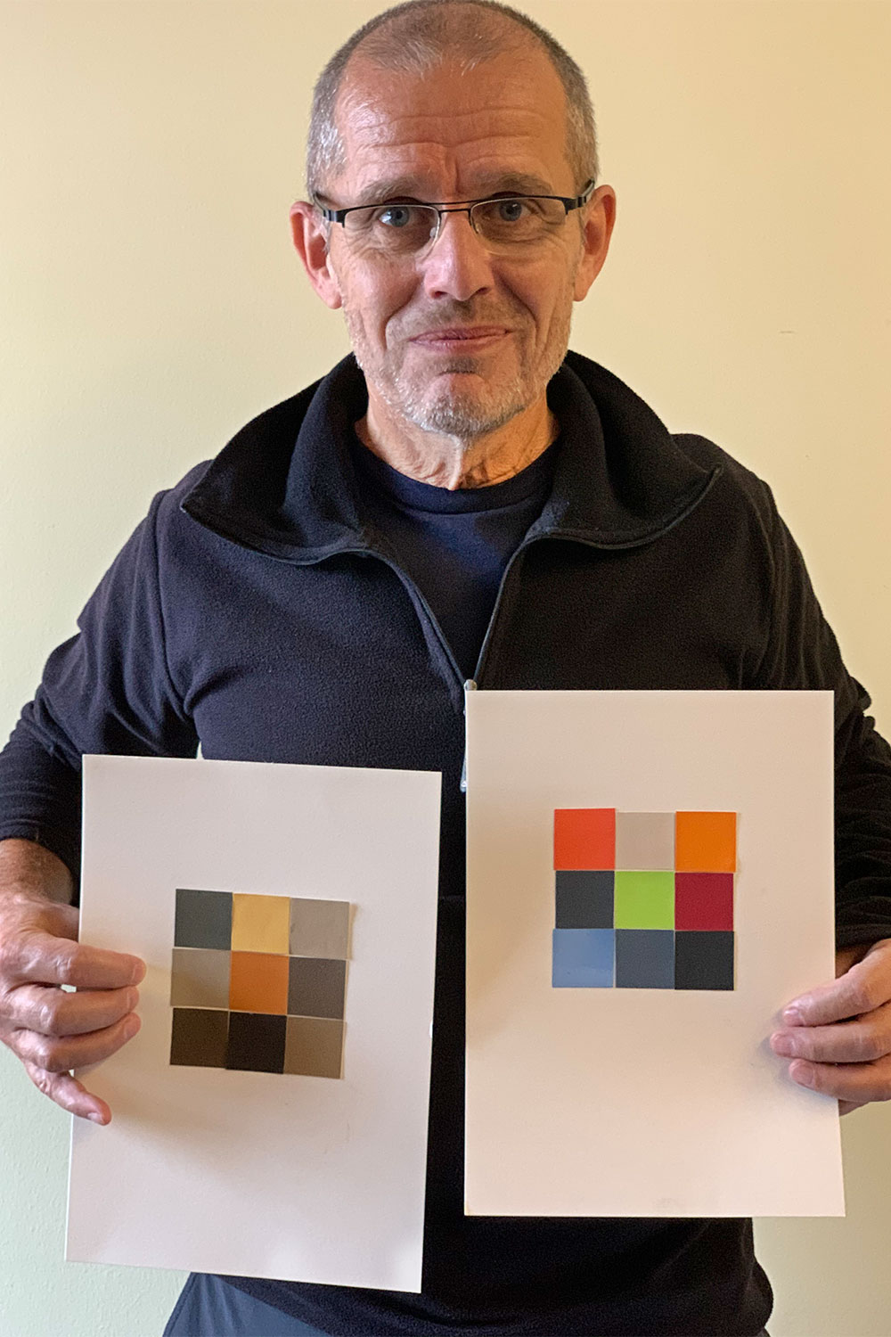 Seminargruppentreffen 2019 im "Haus des Volkes" Probstzella: Farbklänge, Bernd Glier (Foto: Manuela Hahnebach)