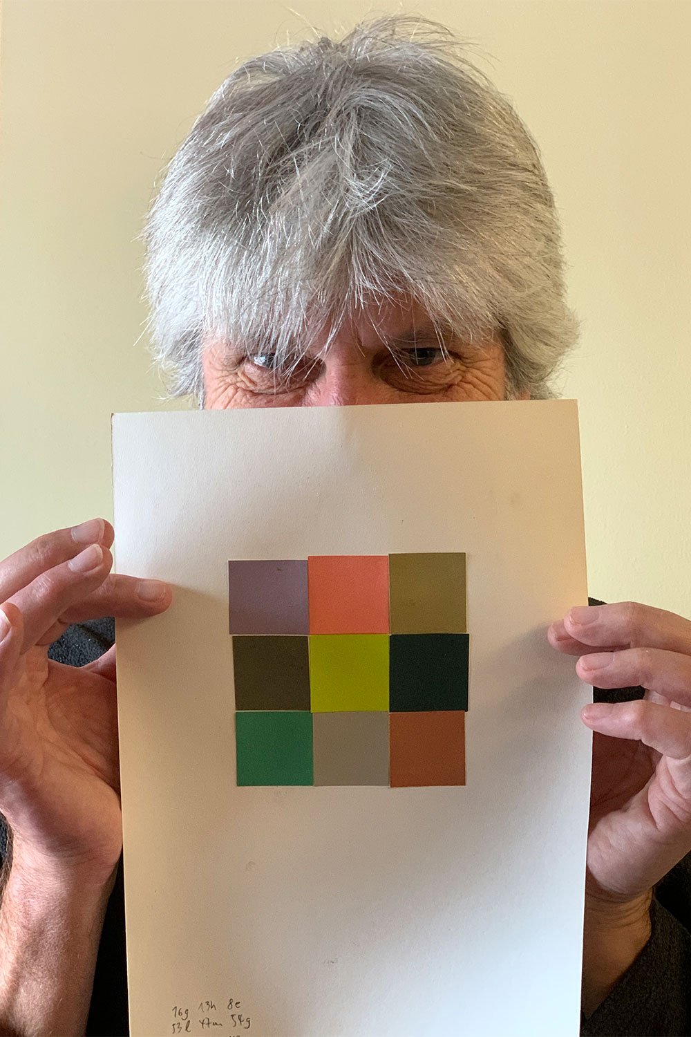 Seminargruppentreffen 2019 im "Haus des Volkes" Probstzella: Farbklänge, Andreas Kuhrt (Foto: Manuela Hahnebach)