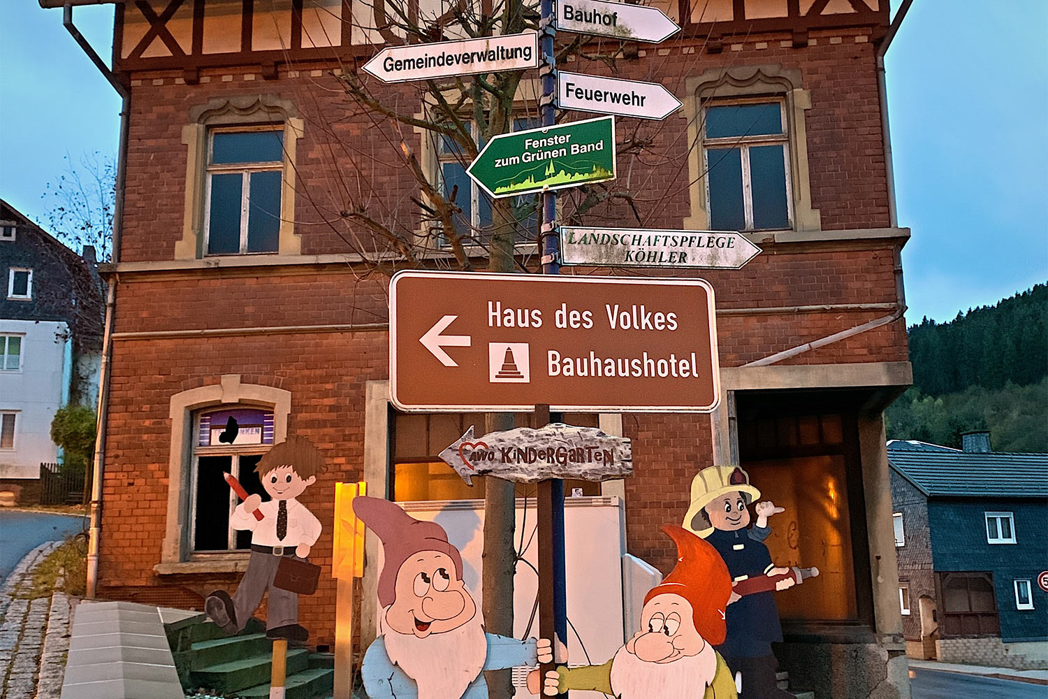 Probstzella: Markt (Foto: Manuela Hahnebach)