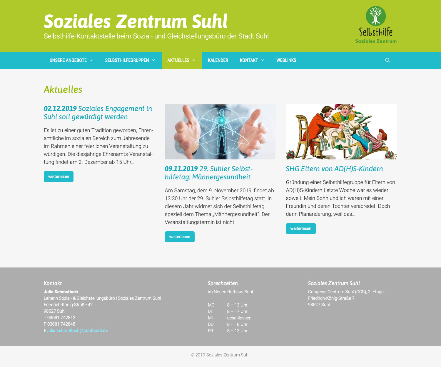 2019-web-soziales-zentrum-suhl-aktuelles Website Soziales Zentrum Suhl: Aktuelles Blog (Web Design: Designakut 2019)