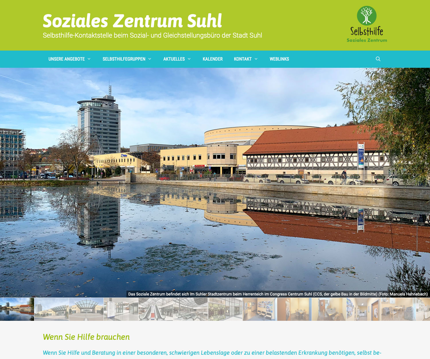 2019-web-soziales-zentrum-suhl-start Website Soziales Zentrum Suhl: Startseite (Web Design: Designakut 2019)