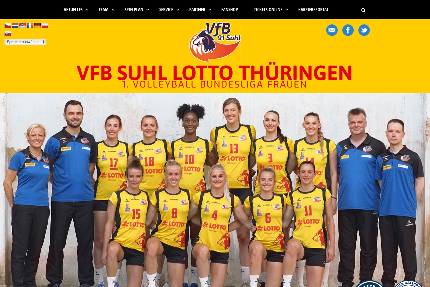 2017 1 Bundesliga Vfb Suhl Lotto Thuringen Archive Designakut