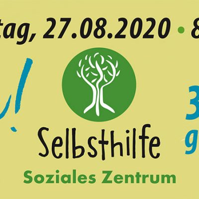 Banner zum 30. Selbsthilfe-Tag in Suhl 2020 (Gestaltung: Designakut 2020)