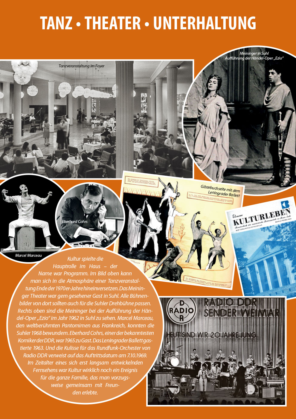 2021-suhl-haus-der-geschichte-plakate-10-tanz-theater-unterhaltung Plakat: Kulturhaus Suhl: Tanz Theater Unterhaltung (Text: Holger Uske, Gestaltung: design.akut.zone)