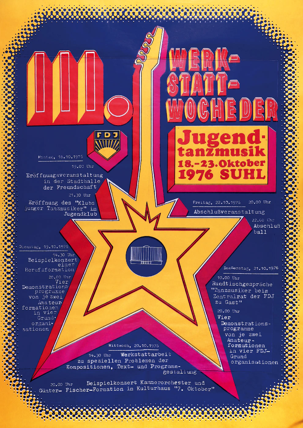 2021-suhl-haus-der-geschichte-plakate-13-plakat-jugendtanzmusik Plakat: Kulturhaus Suhl: Plakat "Jugendtanzmusik" (Repro)