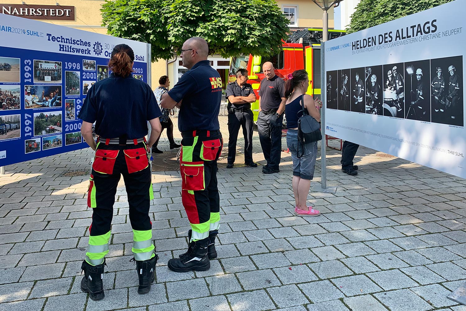 Foto Openair Suhl 2021: Helden des Alltags . Eröffnung (Foto: Andreas Kuhrt)