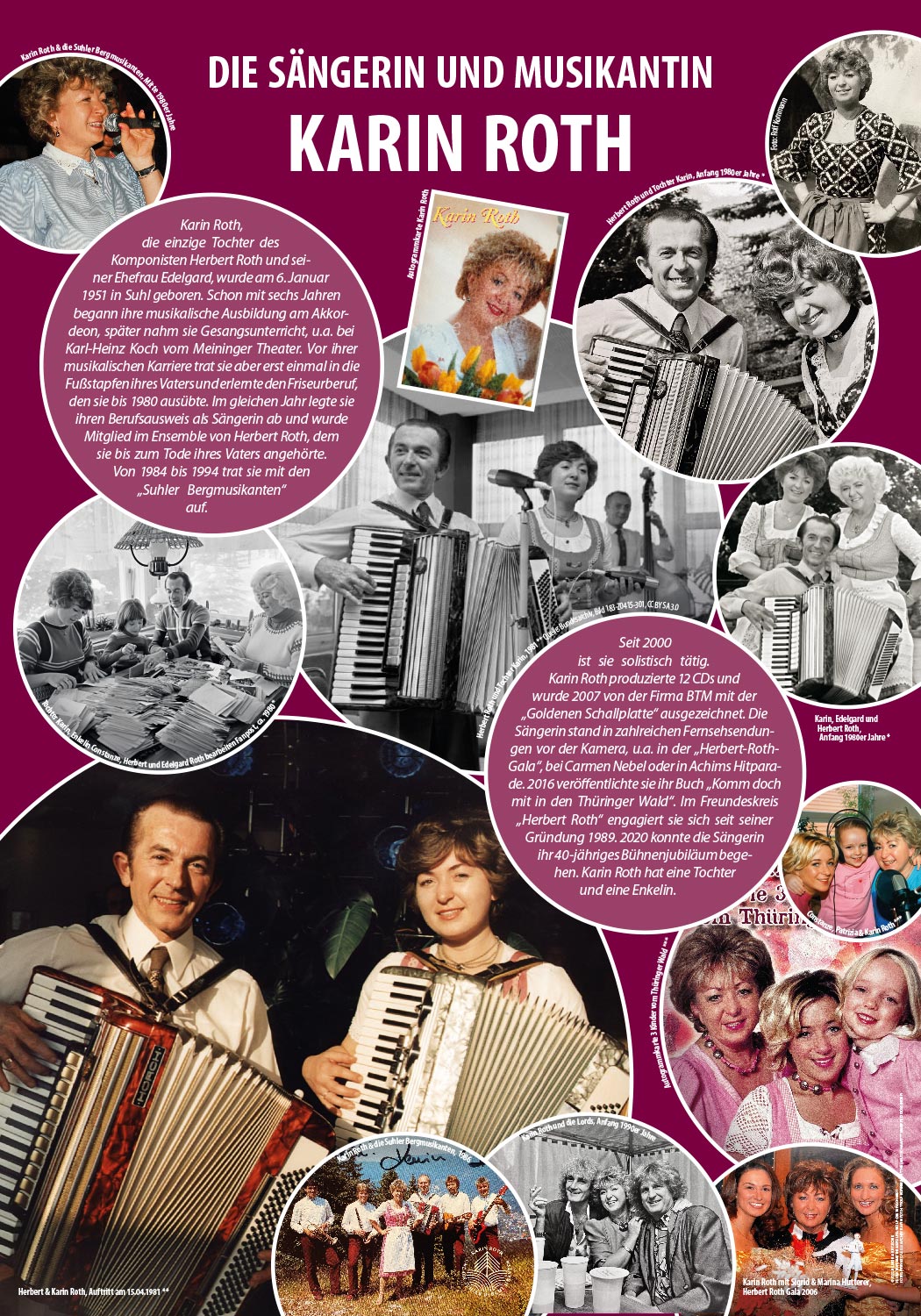 Plakatserie Herbert Roth Ensemble: Karin Roth (Gestaltung: design.akut.zone)