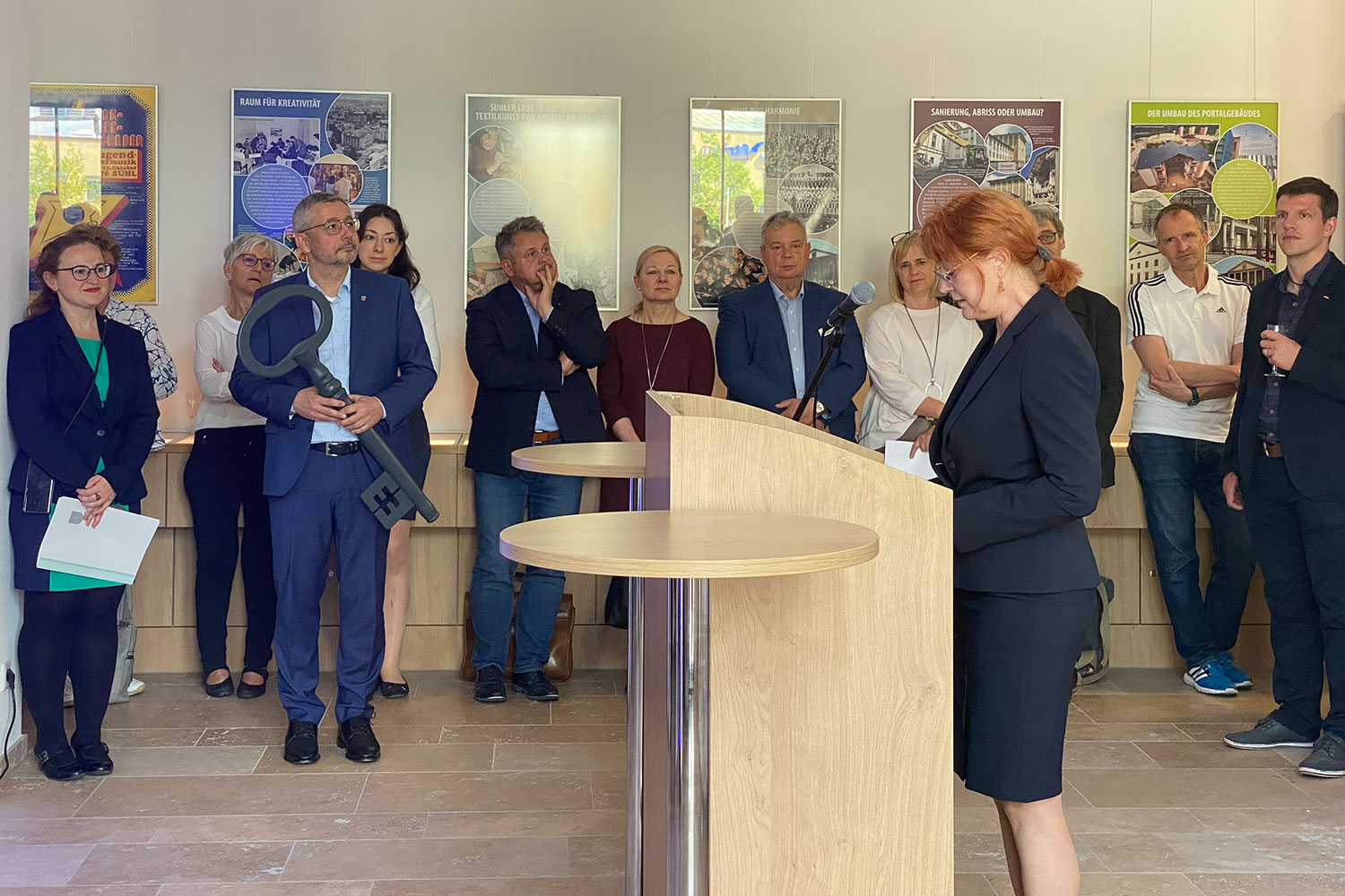 Eröffnung Haus der Geschichte Suhl 2022: Andrea Walther