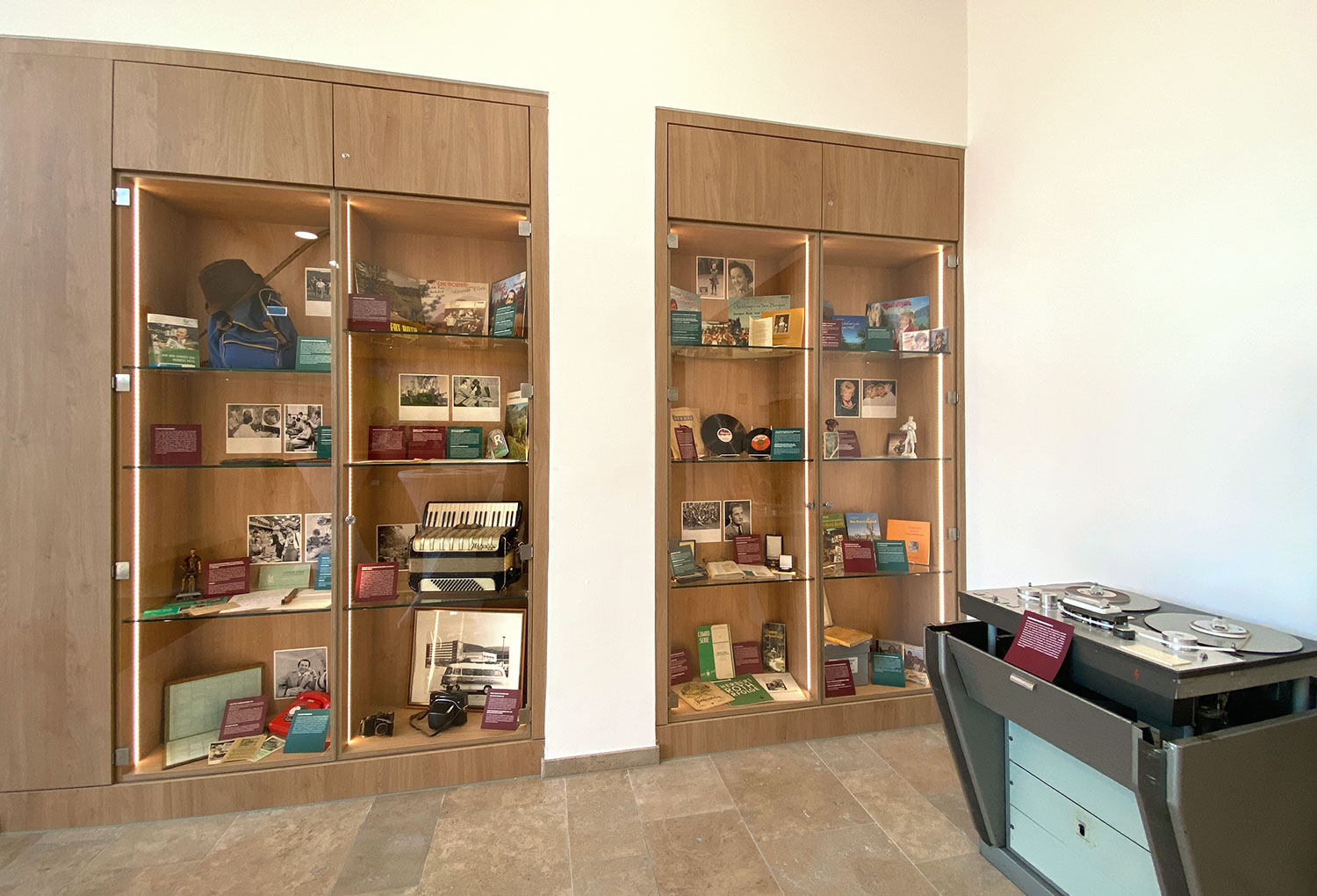 Eröffnung Haus der Geschichte Suhl 2022: Ausstellung Herbert Roth Ensemble (Foto: Andreas Kuhrt)