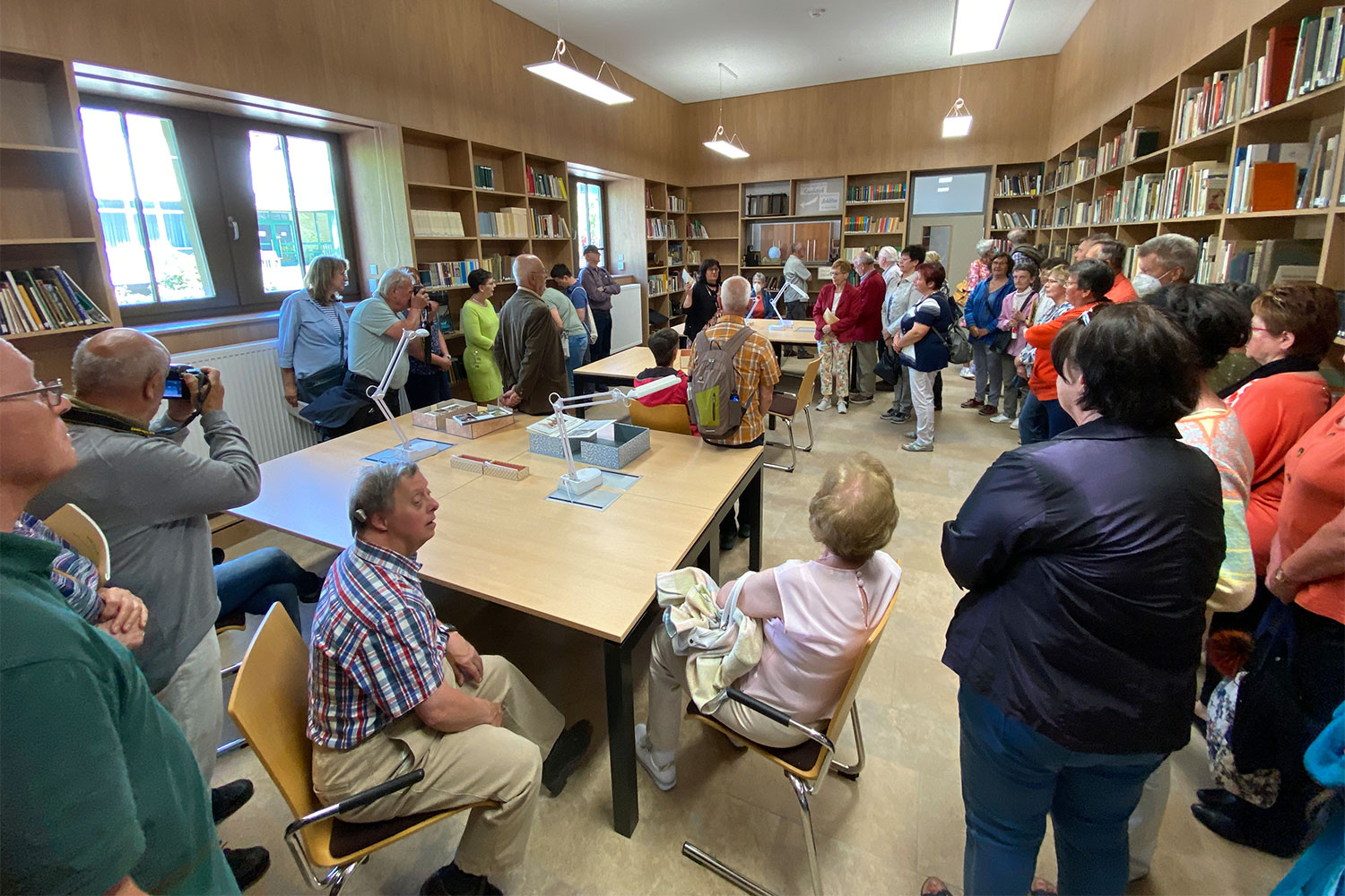 Eröffnung Haus der Geschichte Suhl 2022: Lesesaal Stadtarchiv (Foto: Andreas Kuhrt)