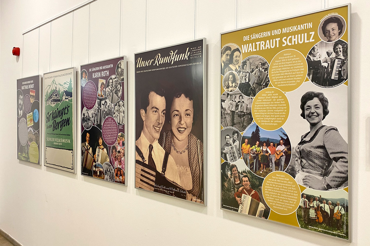 Haus der Geschichte Suhl 2022: Plakatserie: Herbert Roth Ensemble (Gestaltung: design.akut.zone)