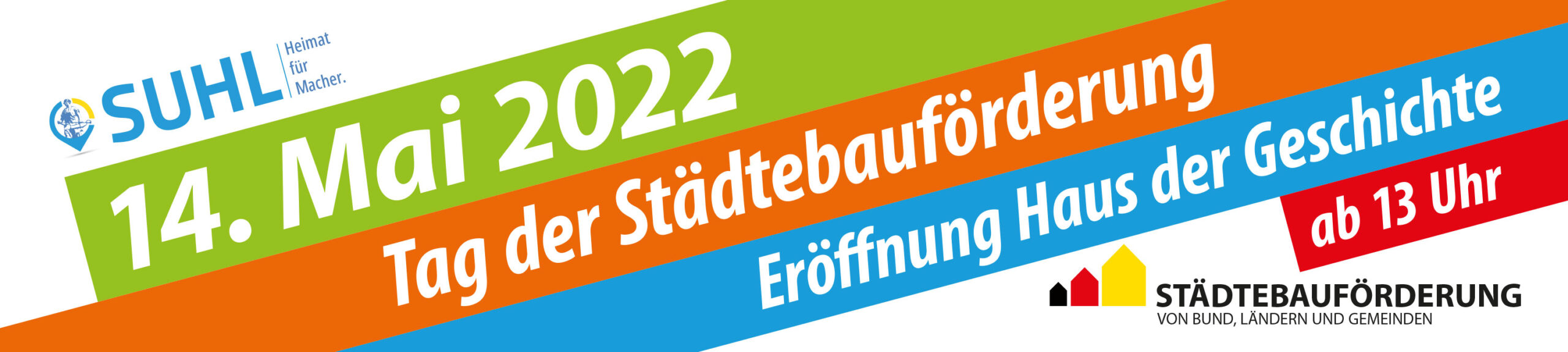 2022-suhl-staedtebaufoerderung-haus-der-geschichte-eroeffnung-banner Städtebauförderung Suhl: Eröffnung Haus der Geschichte (Banner) (Gestaltung: design.akut.zone)