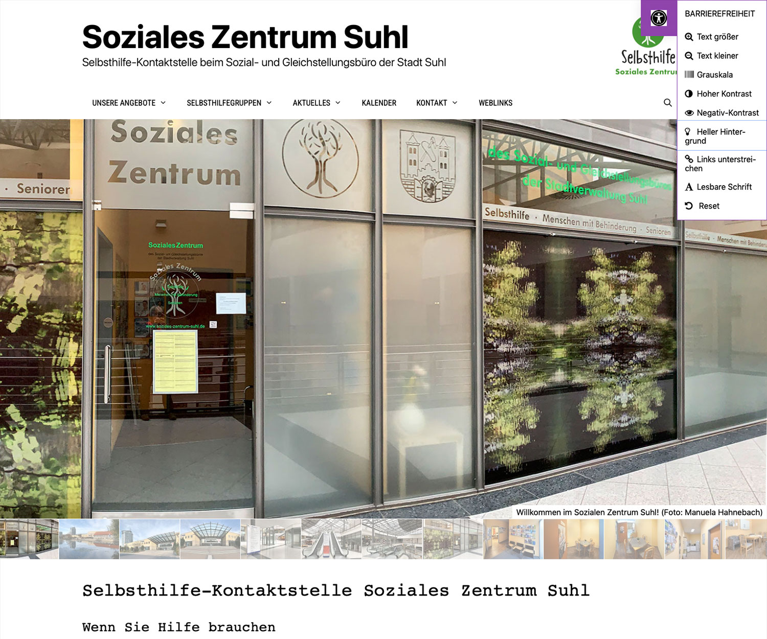2023-website-soziales-zentrum-suhl-barrierefrei-startseite-heller-hintergrund Website Soziales Zentrum Suhl: Startseite: barrierefrei: heller Hintergrund (Web Design: Designakut 2023)