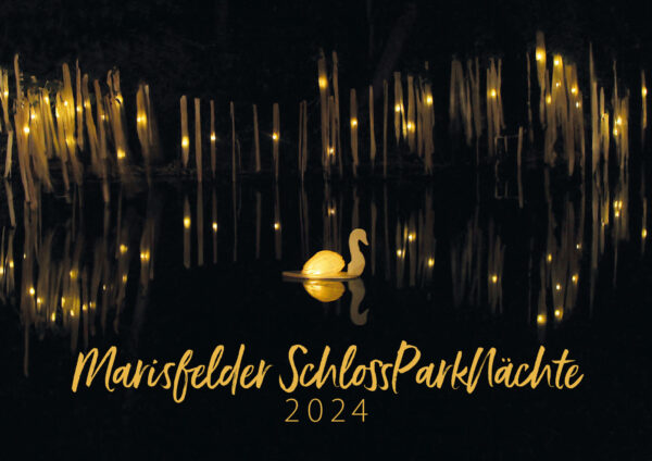 Marisfelder SchlossParkNächte 2024 (Karte zum Kalender)