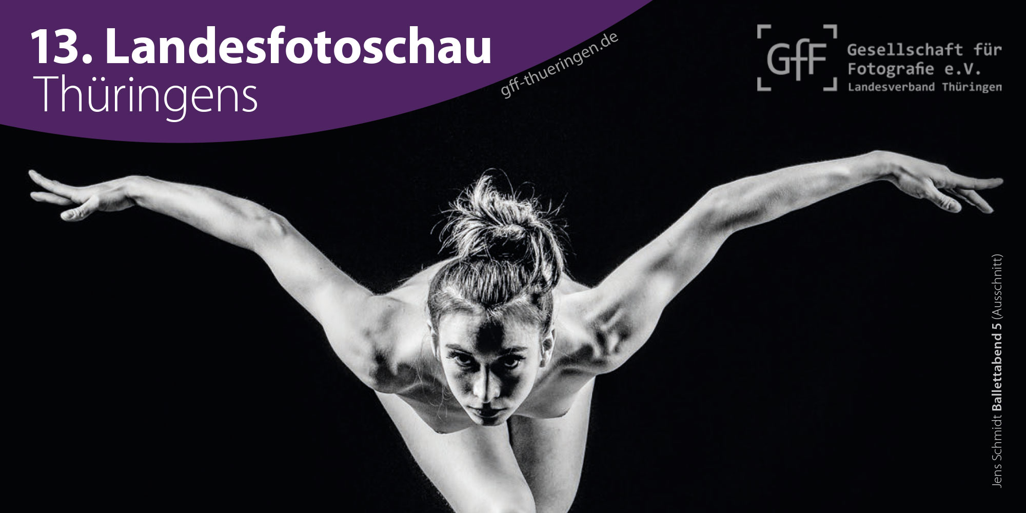 2024-landesfotoschau-thueringen-erfurt-haus-dacheroeden-karte-1 Einladungskarte (vorn): 13. Landesfotoschau Thüringens 2024 im Haus Dacheröden Erfurt (Foto: Jens Schmidt, Gestaltung: Designakut)