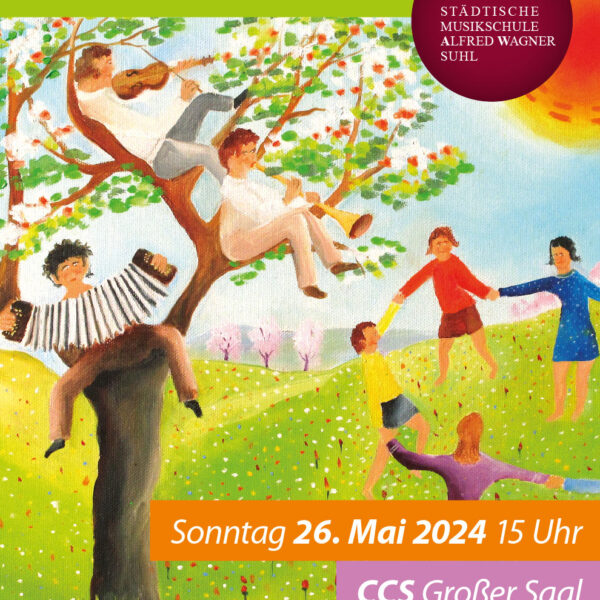 <i>Plakate/Flyer</i> Musikschule Suhl: Sommerkonzert <i>2024</i>