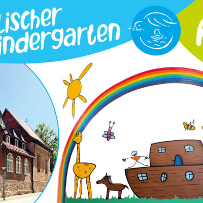 Flyer Evangelischer Kindergarten "Arche Noah" Suhl (Vorderseite) (2026)