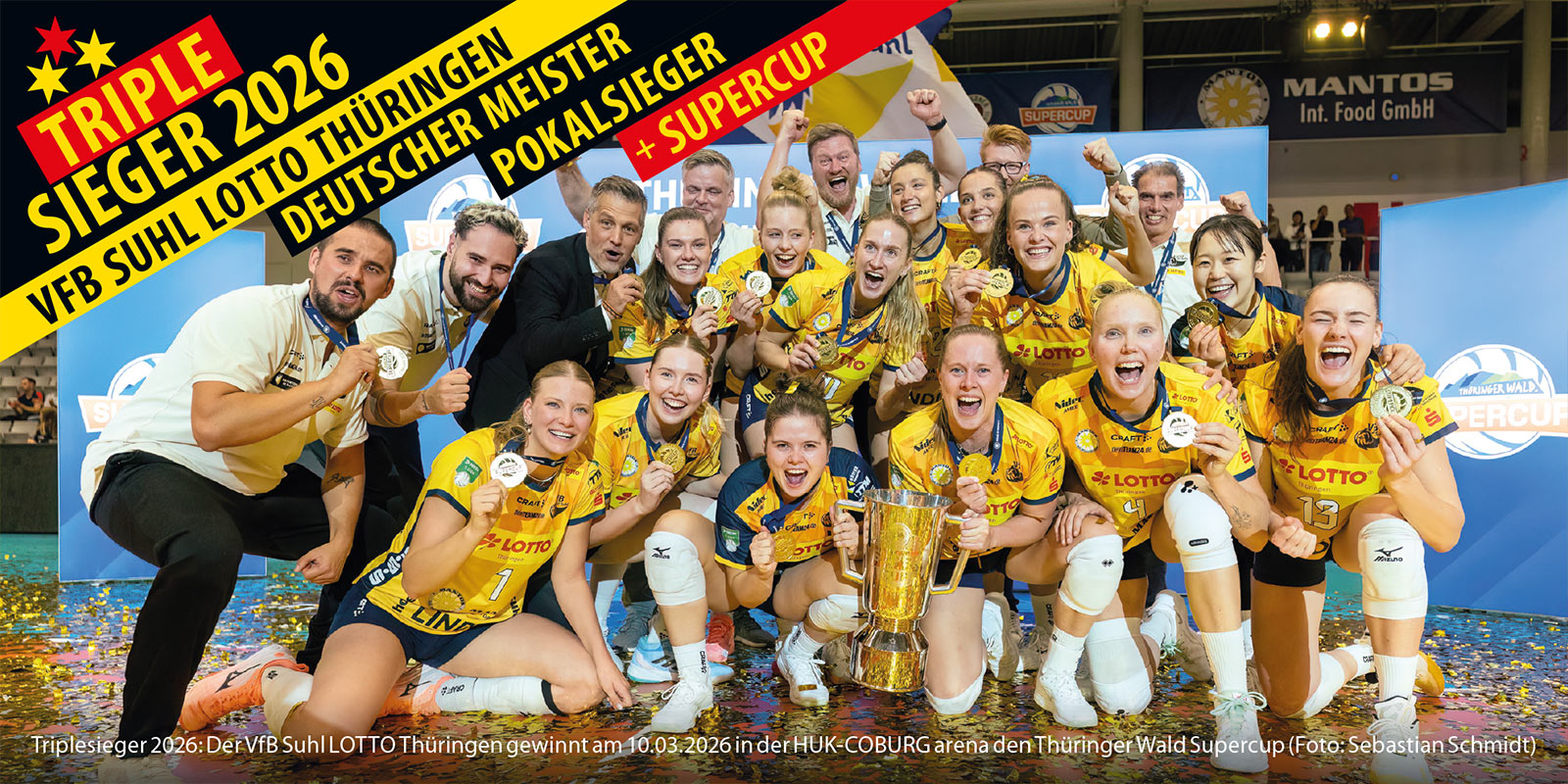 Openair-Ausstellung 2026: VfB Suhl LOTTO Thüringen: Triplesieger 2026 (Foto: Sebastian Schmidt) (Flyer)
