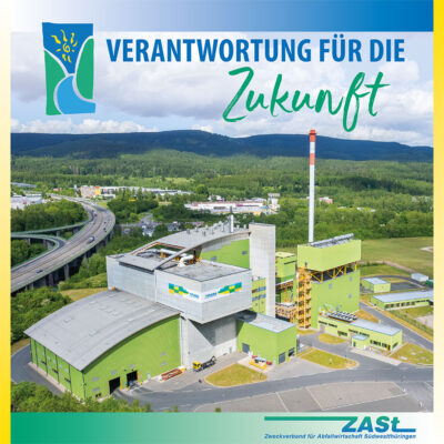 ZASt Broschüre: Verantwortung für die Zukunft: Titelseite (Gestaltung: Andreas Kuhrt, Foto, Logos, Layoutrahmen: ZASt)