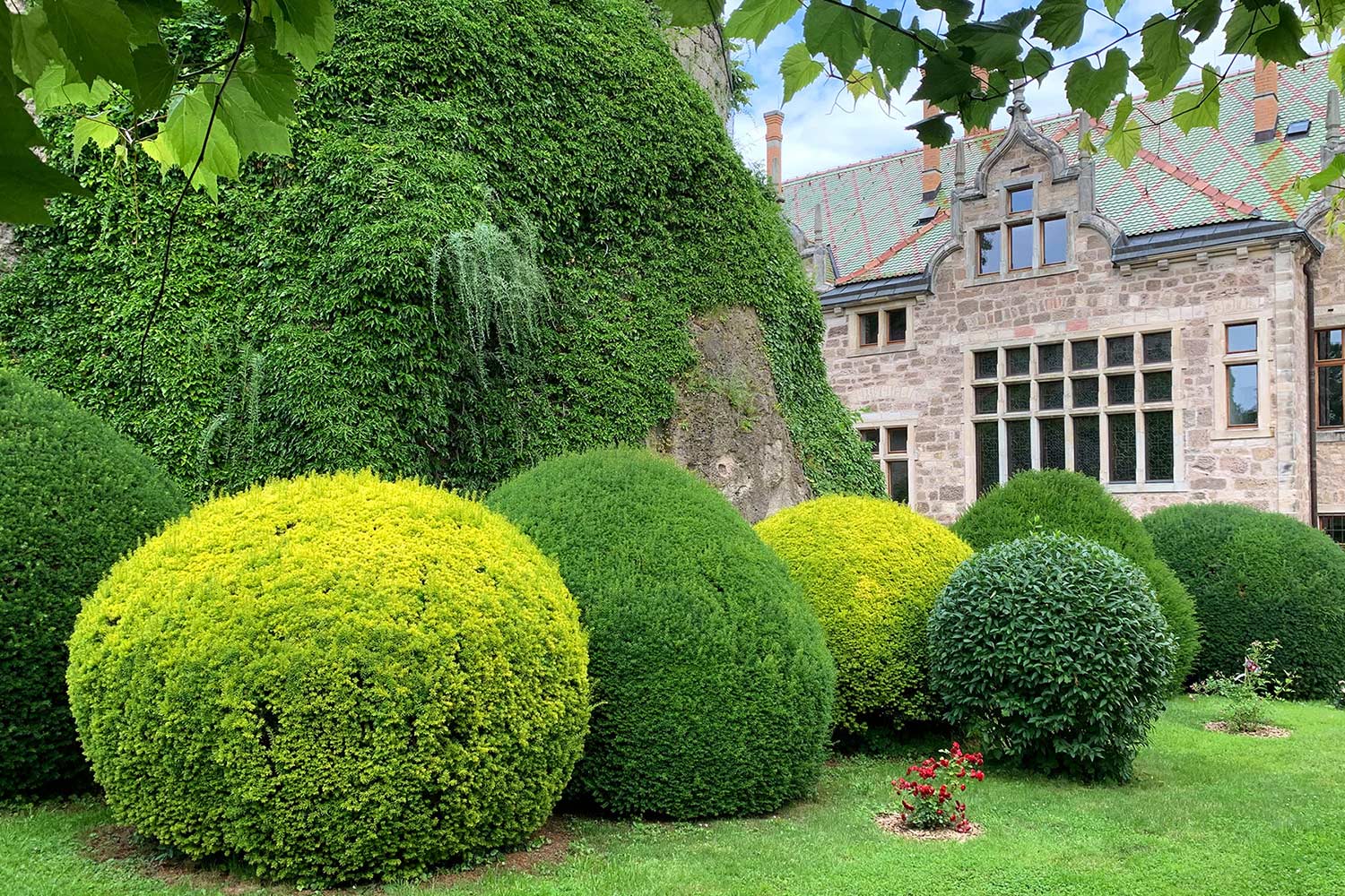 Altensteiner Park und Schloss (Foto: Andreas Kuhrt 2021)
