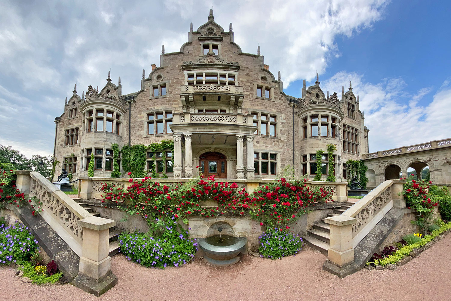 Altensteiner Schloss (Foto: Manuela Hahnebach 2021)