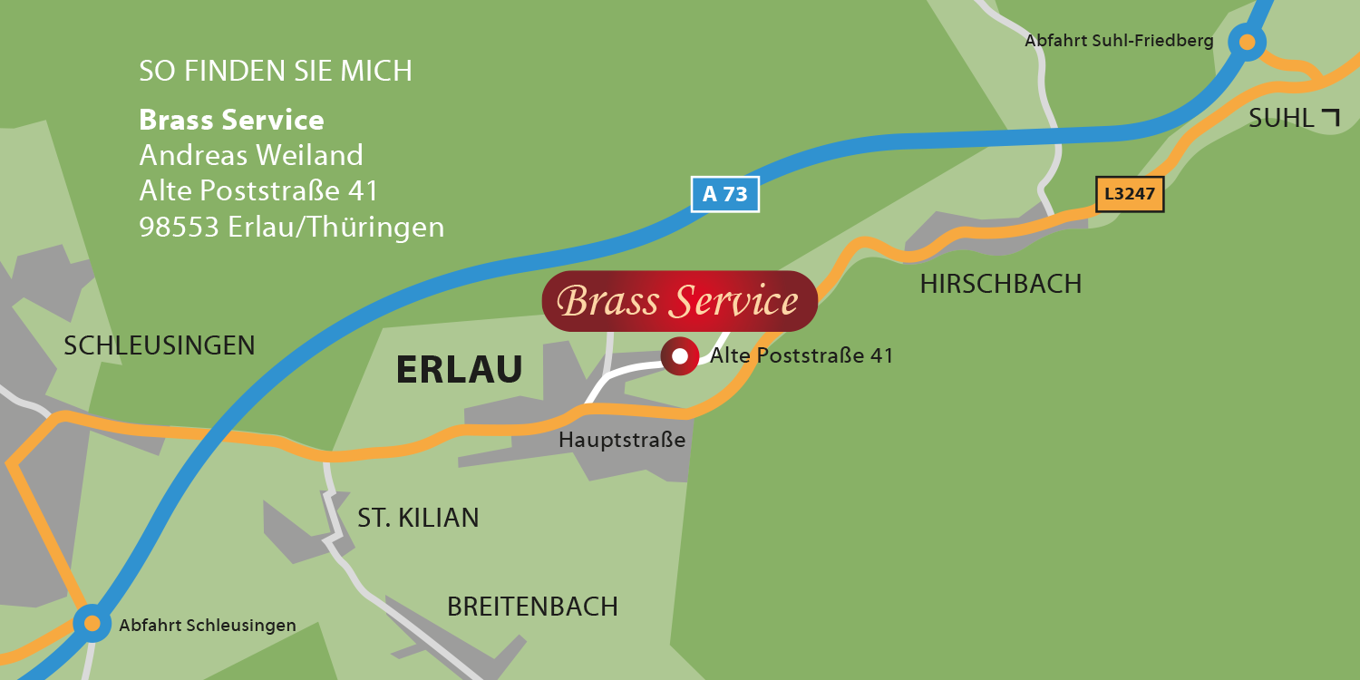 Brass Service Gutschein (Grafikdesign: Andreas Kuhrt 2012)