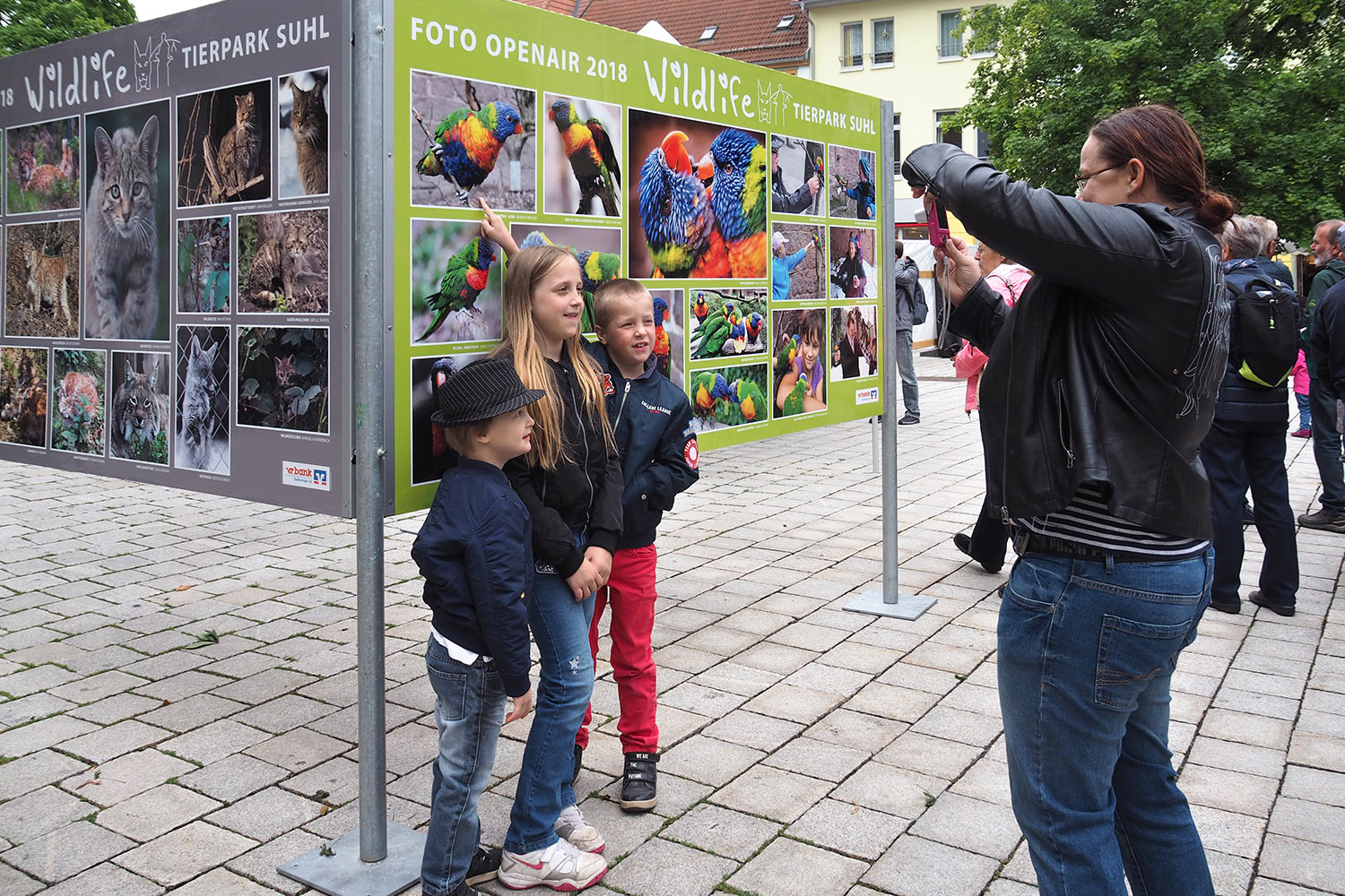 E0022437mh-2018-suhl-foto-openair-wildlife-tierpark-suhl-eroeffnung Ausstellungseröffnung . Foto Openair "Wildlife - Tierpark Suhl" 23.06.2018 (Foto: Manuela Hahnebach)