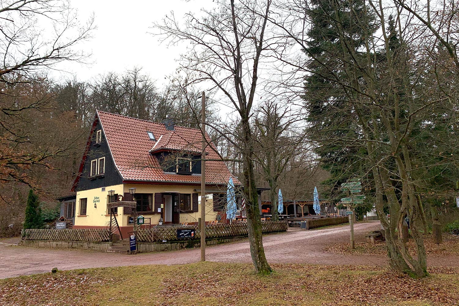 Waldhaus Sängerwiese (Foto: Andreas Kuhrt 2021)