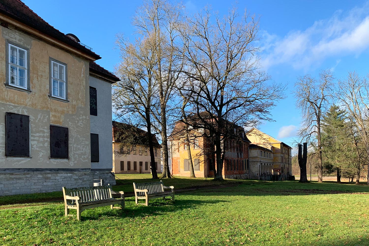 Park und Schloss Wilhelmsthal (Foto: Andreas Kuhrt 2021)